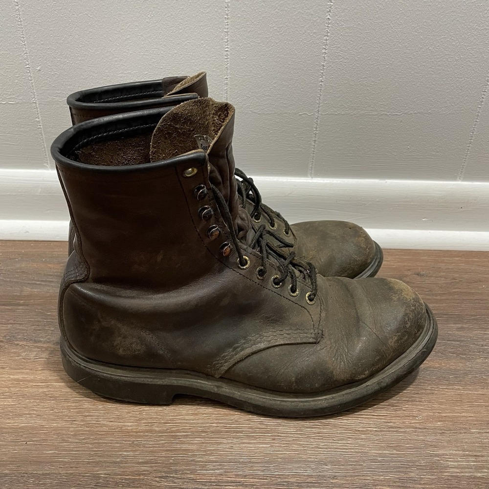 Red Wing 953 Boots Men Sz 10.5 FAIR WORN USA Made READ - Picture 5 of 14